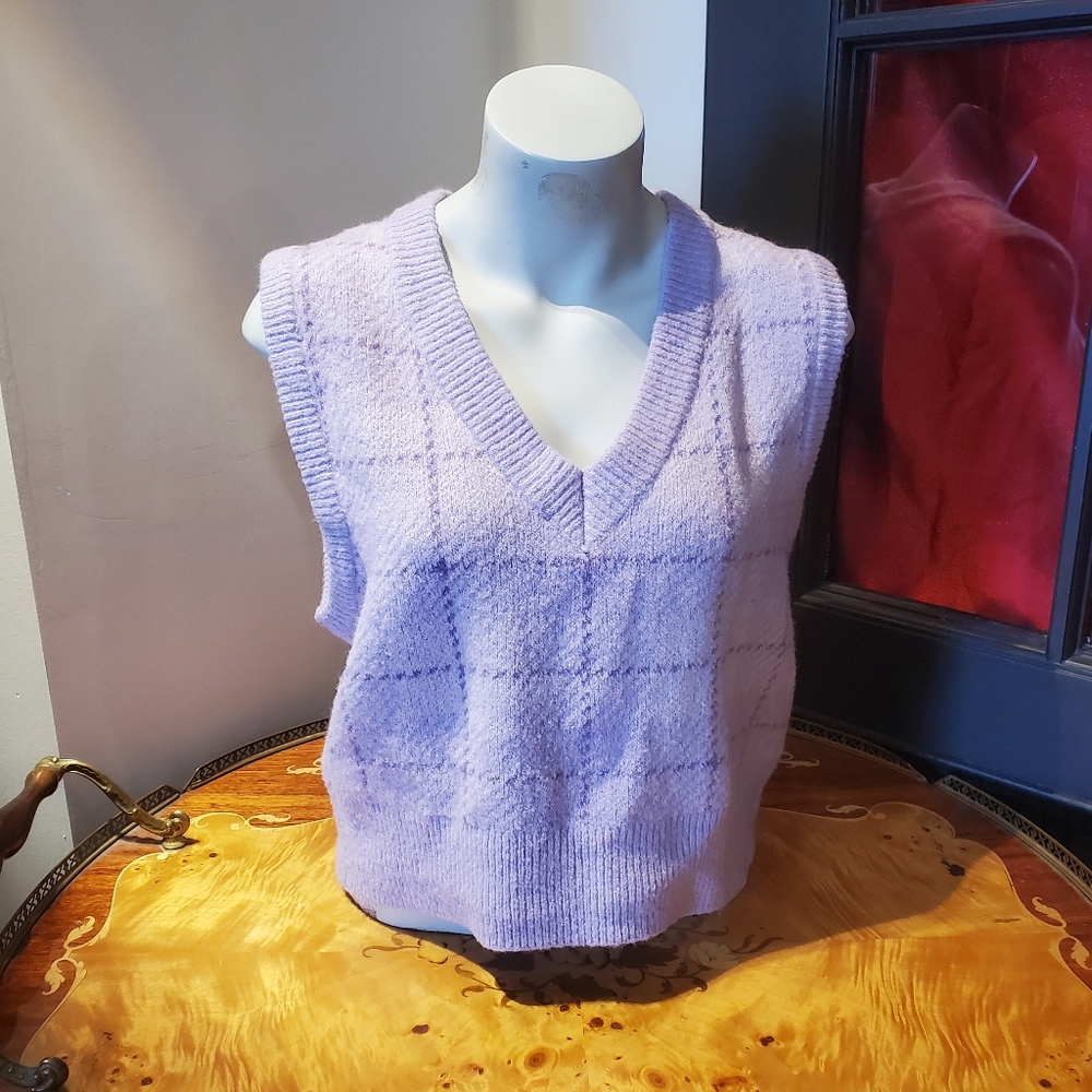 Ardene Pastel Acadamia Sweater Vest